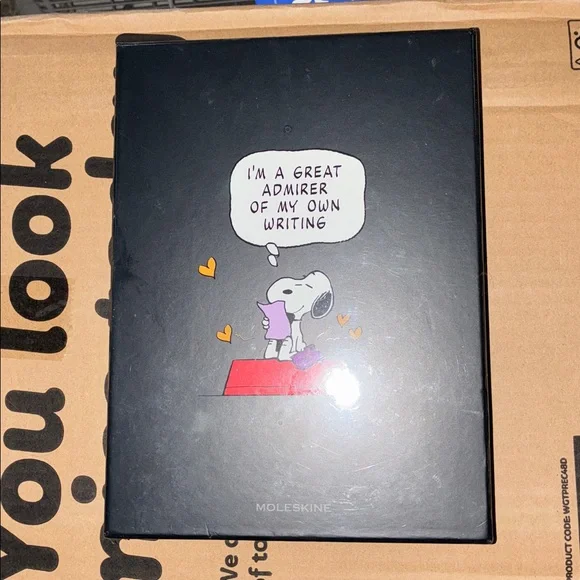 New Moleskine x Peanuts 75th Anniversary Set w/ notebook & 12 Blackwing pencils - Picture 5 of 7